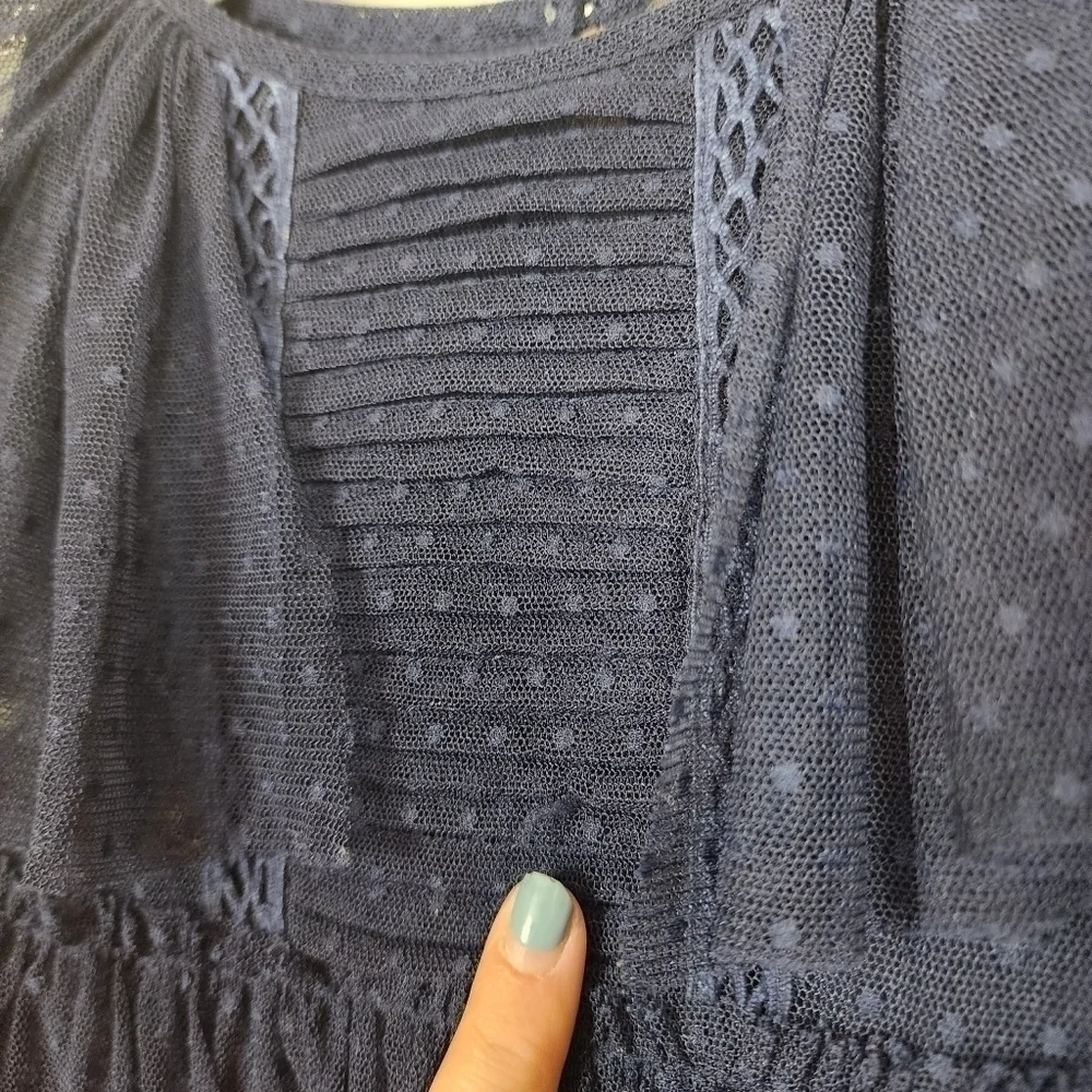 velveteen navy blue